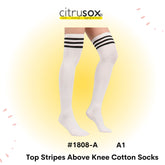 Top Stripes Above Knee Socks